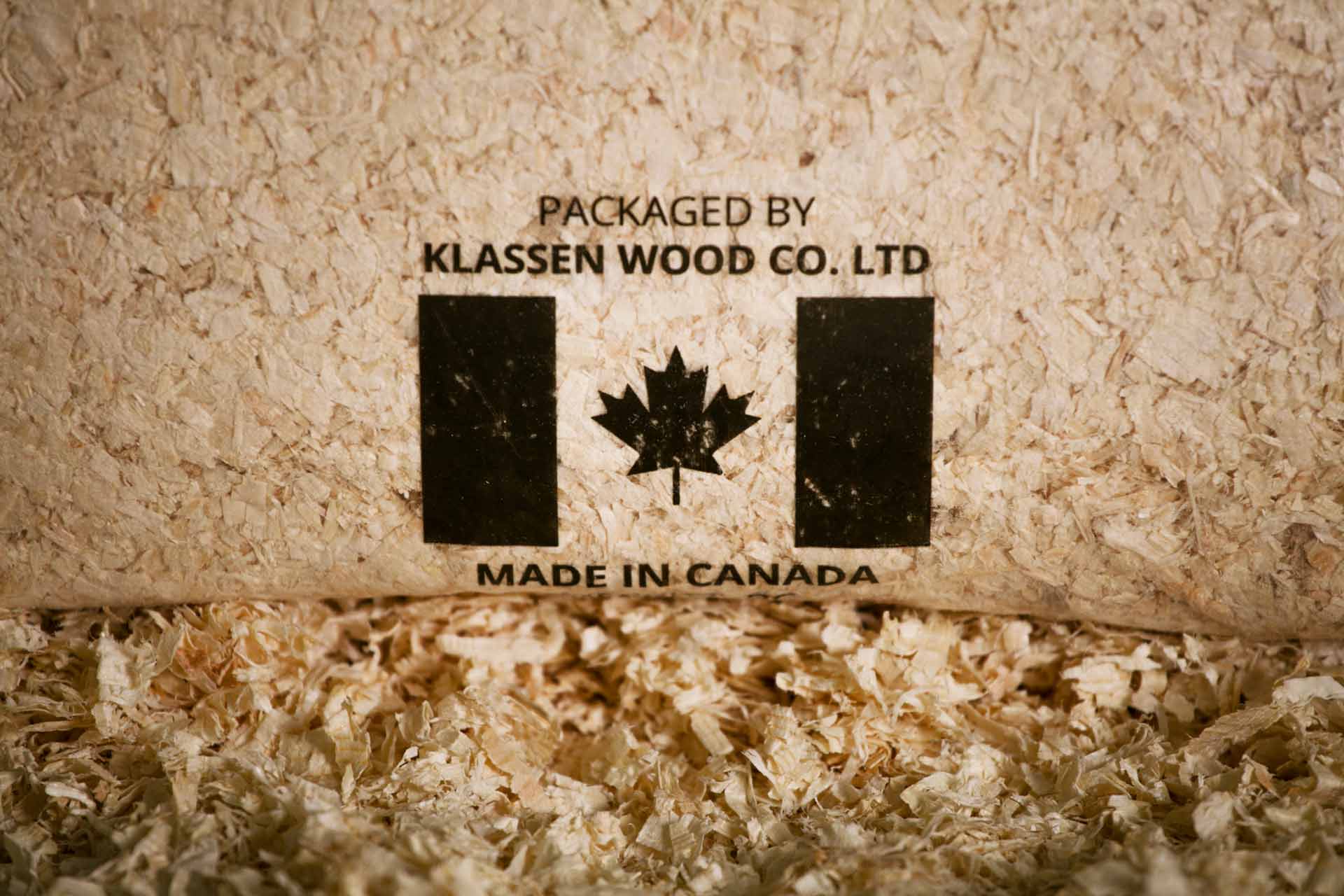Klassen Wood Co. Ltd Made in Canada Logo