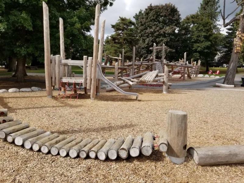 Engineered Wood Fiber (EWF) Wood Chips for Playground Klassen Wood Co.